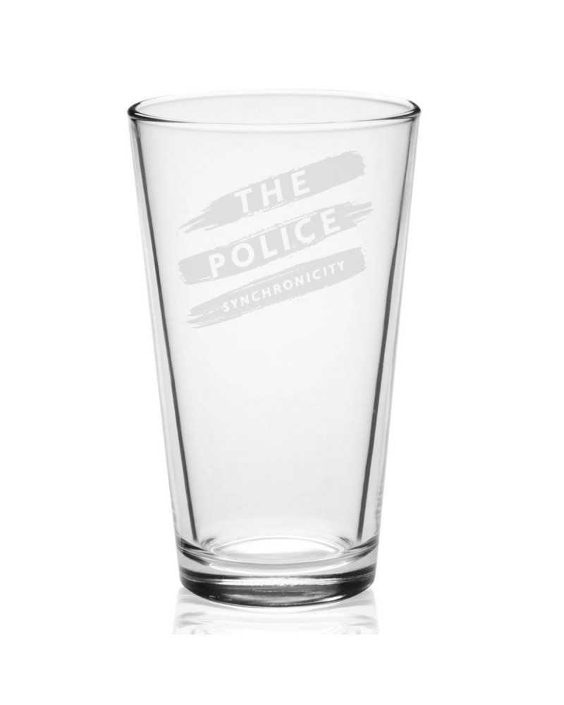 The Police Synchronicity Stripes Laser-Etched Pint Glass $4.90 Drinkware