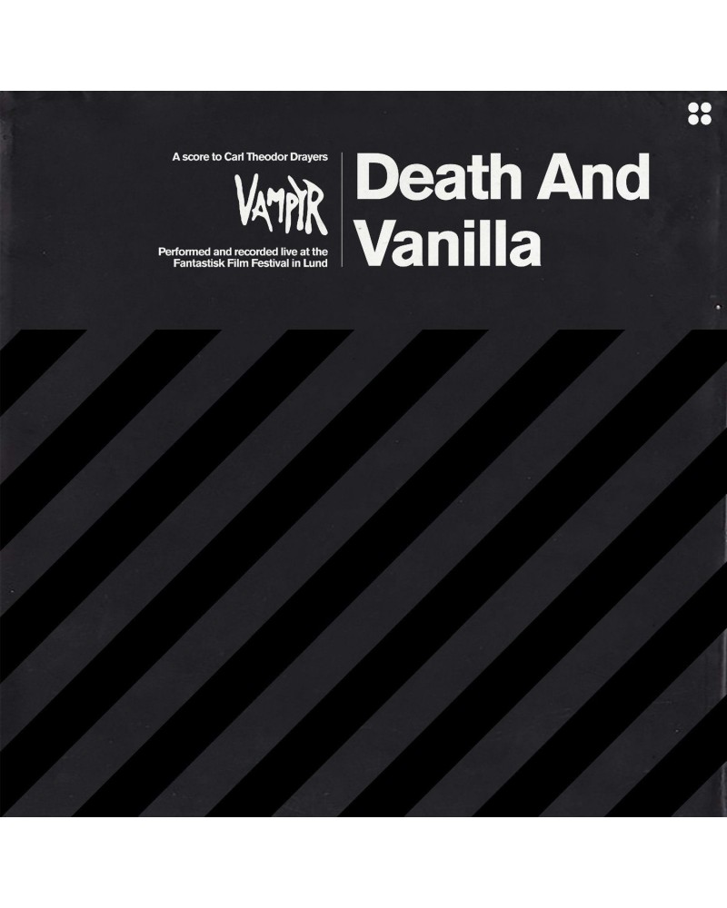 Death and Vanilla Vampyr' Vinyl 2xLP - Black and White Marbled Vinyl Record $17.78 Vinyl