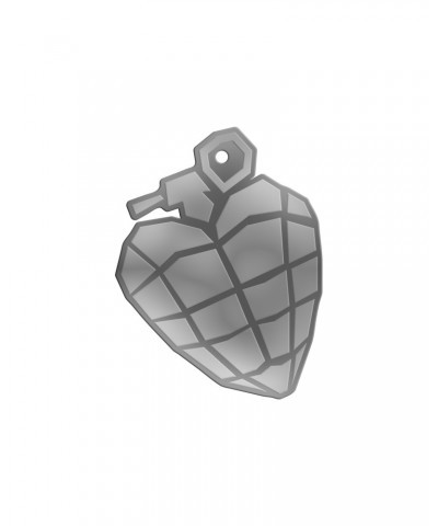 Green Day Heart Grenade Ornament $12.50 Decor