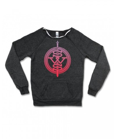 Sleeping With Sirens Women's - Pink Symbol Logo Sweatshirt $15.40 Sweatshirts