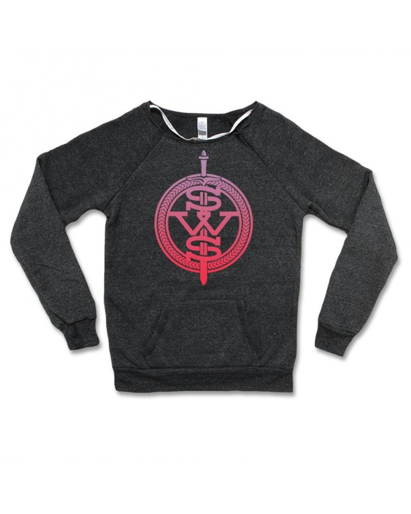 Sleeping With Sirens Women's - Pink Symbol Logo Sweatshirt $15.40 Sweatshirts