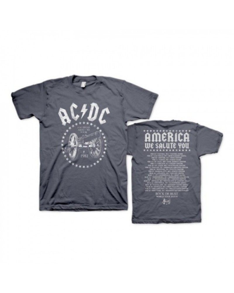 AC/DC America We Salute You 2016 T-Shirt $15.20 Shirts