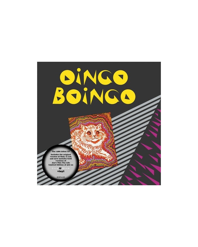 Oingo Boingo Ep (Grey/ Black) Vinyl Record $8.80 Vinyl