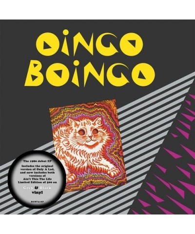 Oingo Boingo Ep (Grey/ Black) Vinyl Record $8.80 Vinyl