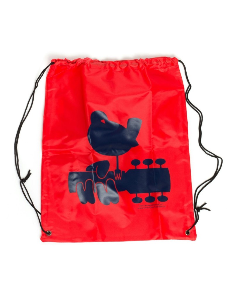 Woodstock Red Drawstring Dove Bag $4.88 Bags