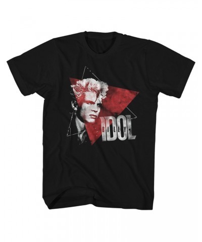 Billy Idol T-Shirt | Triangle Pattern Shirt $10.90 Shirts