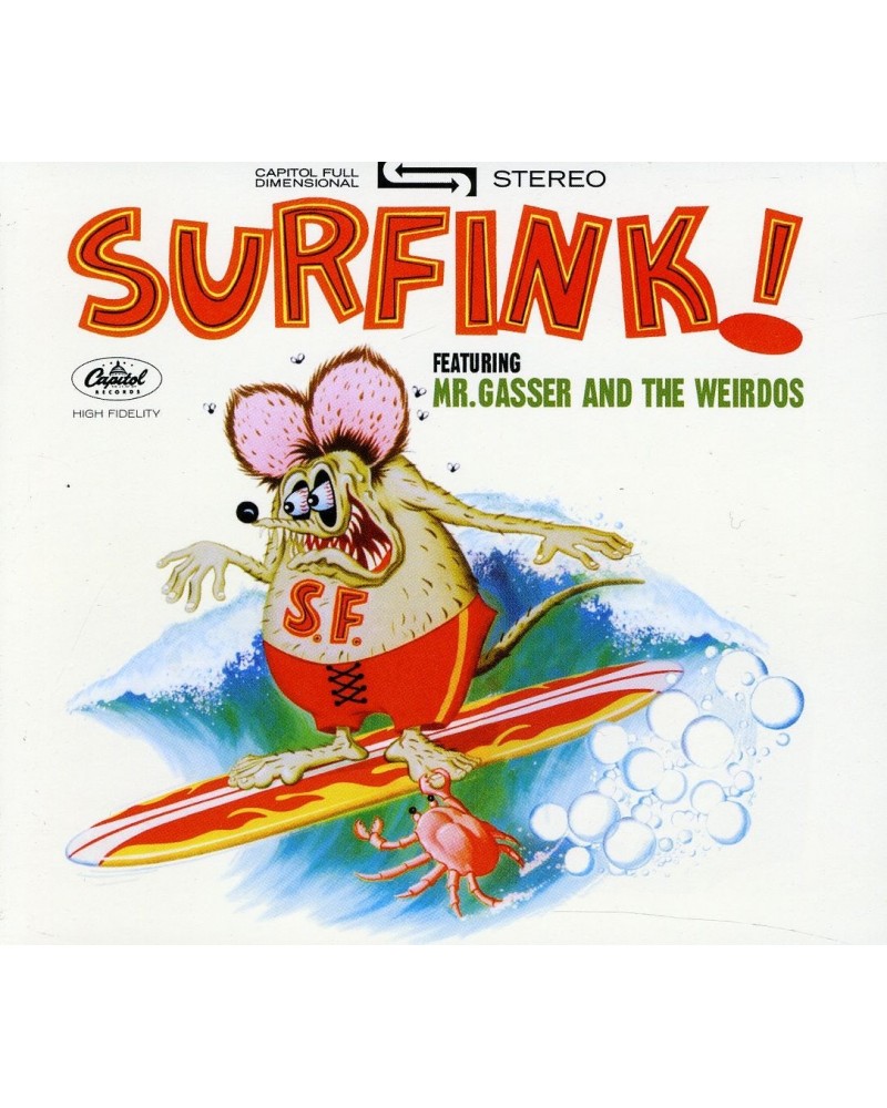 Mr Gasser & The Weirdos SURFINK CD $7.05 CD