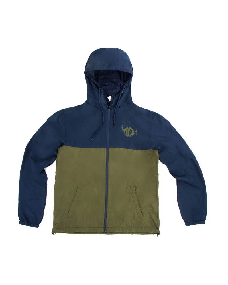 Phish Classic Logo Windbreaker on Army/Navy $15.75 Outerwear