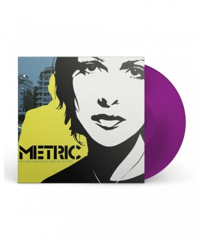 Metric Old World Underground Where Are You Now? 12" Vinyl (Neon Violet) $9.00 Vinyl