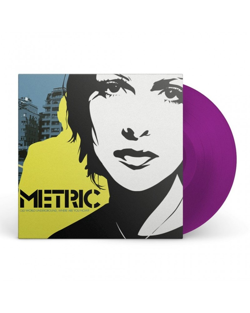 Metric Old World Underground Where Are You Now? 12" Vinyl (Neon Violet) $9.00 Vinyl