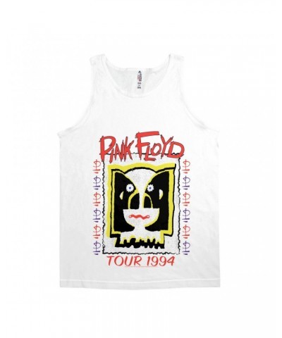 Pink Floyd Unisex Tank Top | 1994 Concert Tour Division Bell Image Shirt $10.48 Shirts