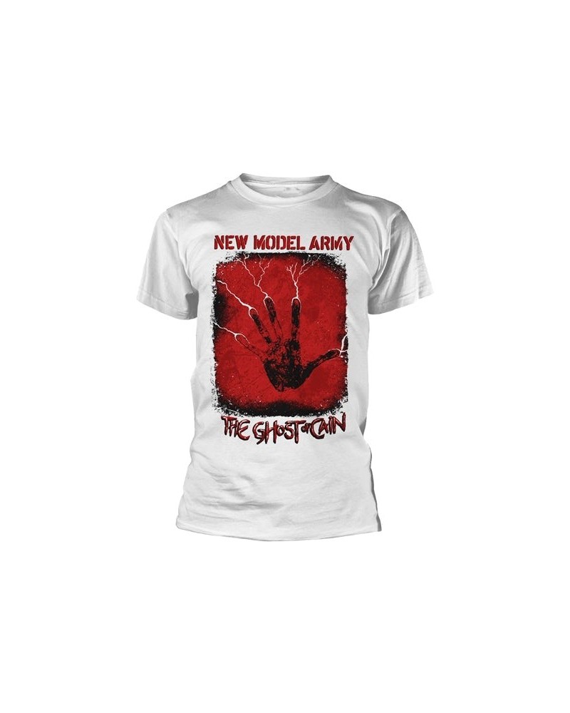 New Model Army T-Shirt - The Ghost Of Cain (White) $12.25 Shirts