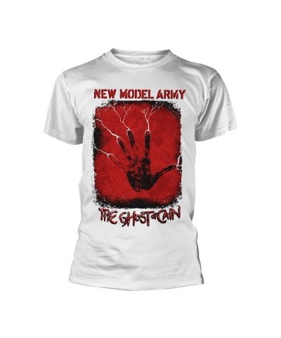 New Model Army T-Shirt - The Ghost Of Cain (White) $12.25 Shirts