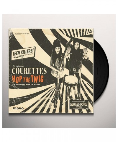 The Courettes Hop The Twig Vinyl Record $3.60 Vinyl