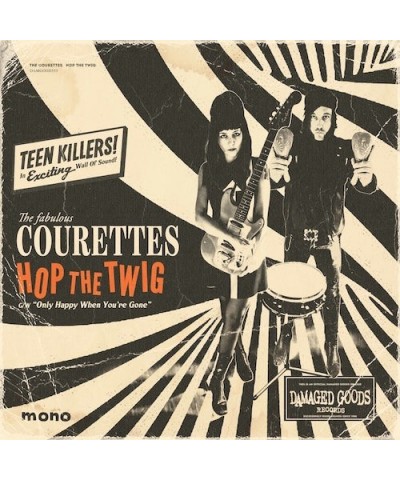 The Courettes Hop The Twig Vinyl Record $3.60 Vinyl