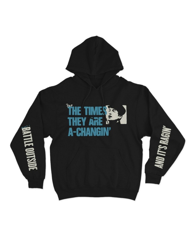 Bob Dylan There's A Battle Hoodie $25.30 Sweatshirts