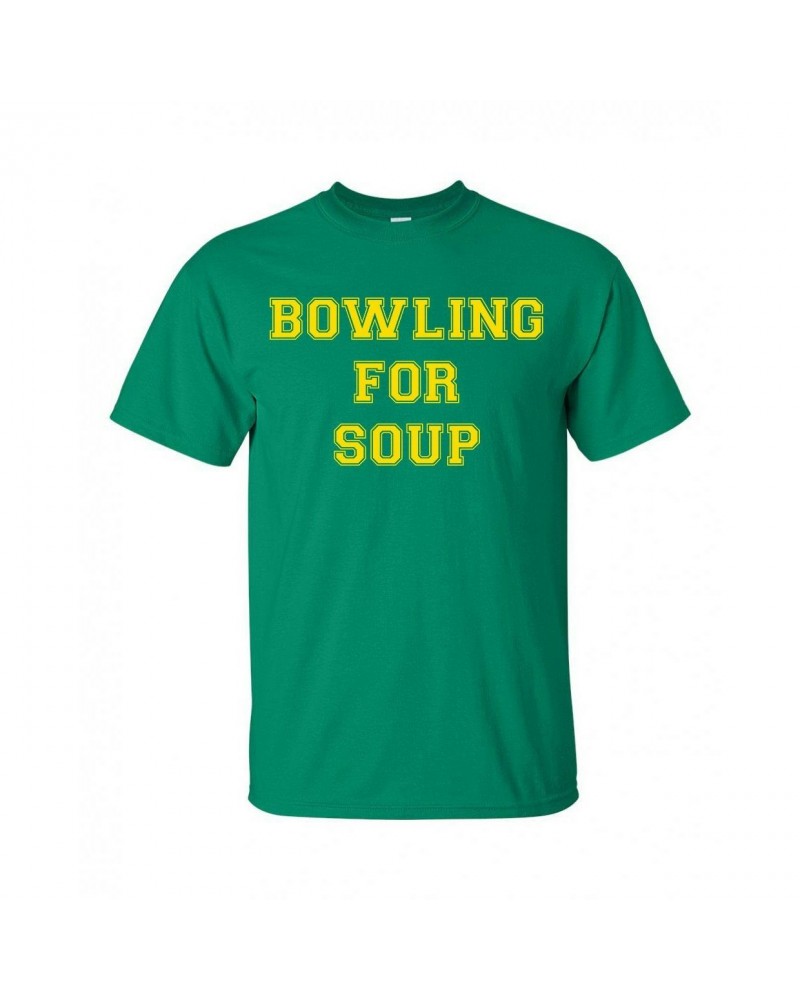 Bowling For Soup College Logo Throwback Tee (Kelly Green) $11.10 Shirts