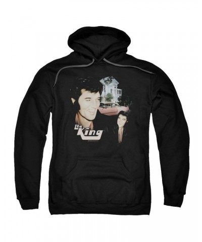 Elvis Presley Hoodie | HOME SWEET HOME Pull-Over Sweatshirt $14.72 Sweatshirts