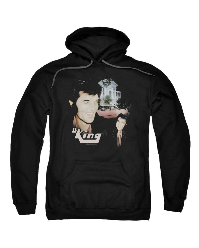 Elvis Presley Hoodie | HOME SWEET HOME Pull-Over Sweatshirt $14.72 Sweatshirts