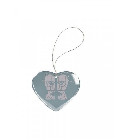 Pink Floyd Stoneheads Heart Laser-Etched Glass Ornament $6.66 Decor