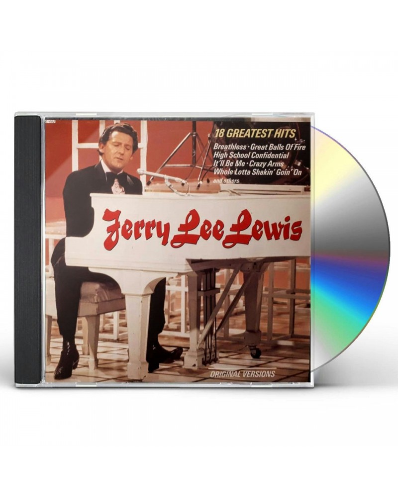 Jerry Lee Lewis 18 GREATEST CD $2.85 CD