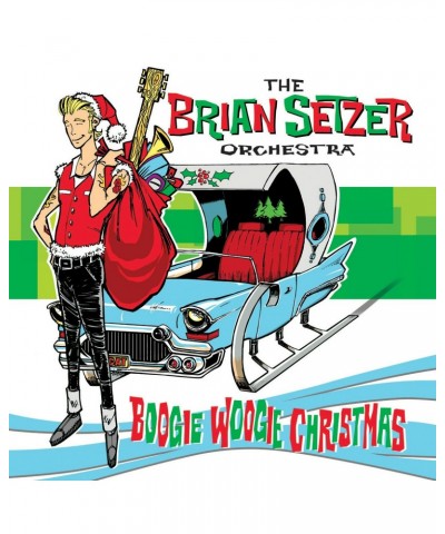 Brian Setzer BOOGIE WOOGIE CHRISTMAS (WHITE VINYL/DL CARD) Vinyl Record $6.41 Vinyl