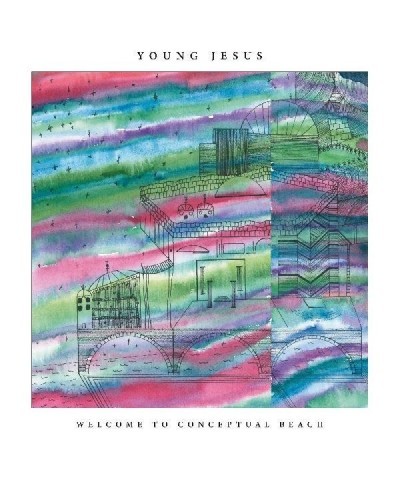 Young Jesus WELCOME TO CONCEPTUAL BEACH (DL CARD) Vinyl Record $8.22 Vinyl