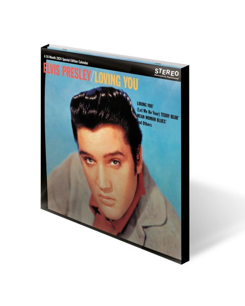 Elvis Presley Special Edition 2024 12" x 12" Monthly Wall Calendar with Bonus Mini Calendar $7.46 Calendars