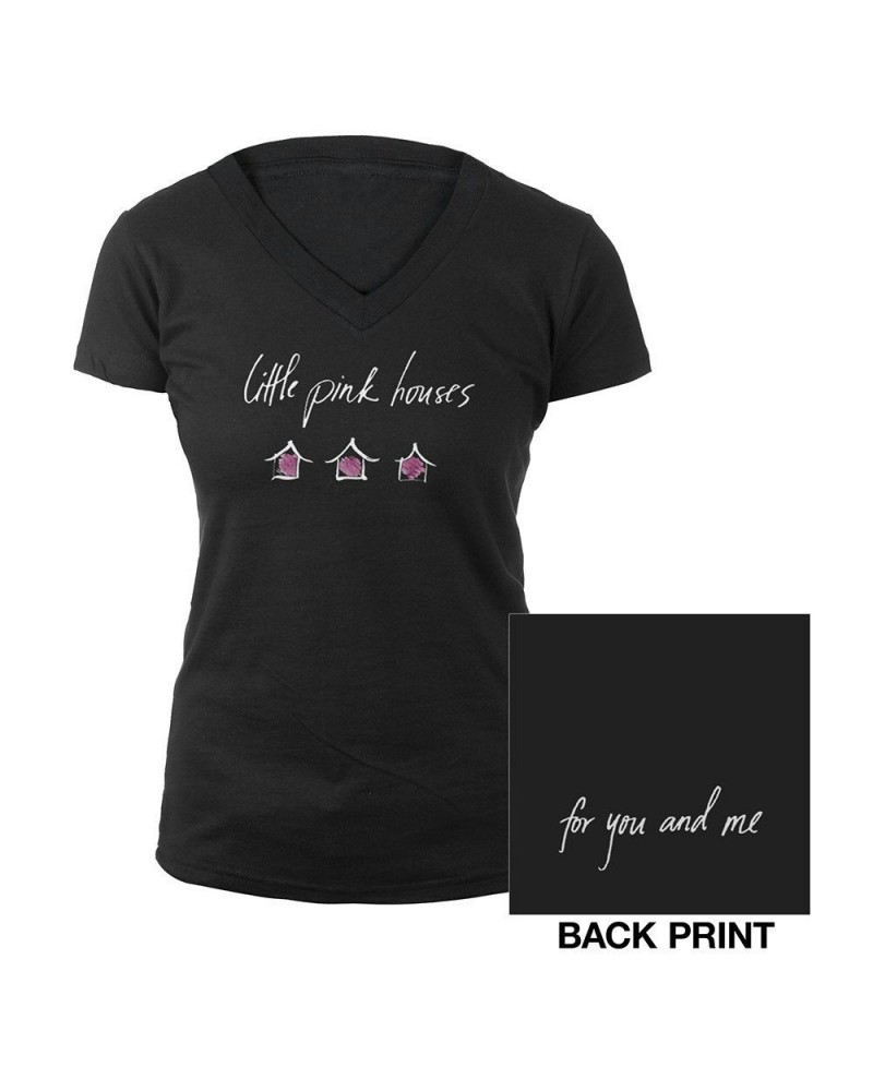 John Mellencamp Black Pink Houses Ladies Tee $8.98 Shirts