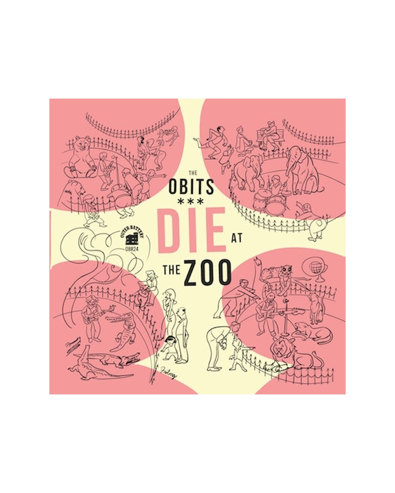 Obits LP - Die At The Zoo (Yellow Vinyl) $13.26 Vinyl