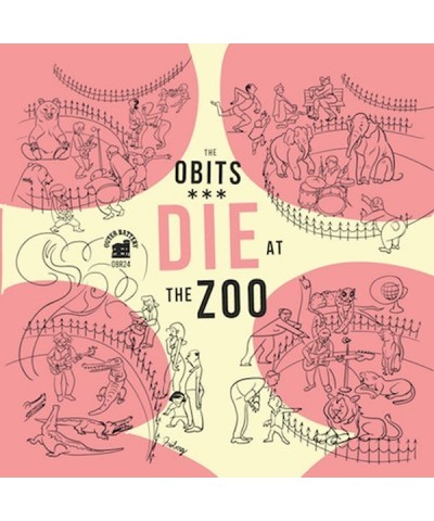 Obits LP - Die At The Zoo (Yellow Vinyl) $13.26 Vinyl