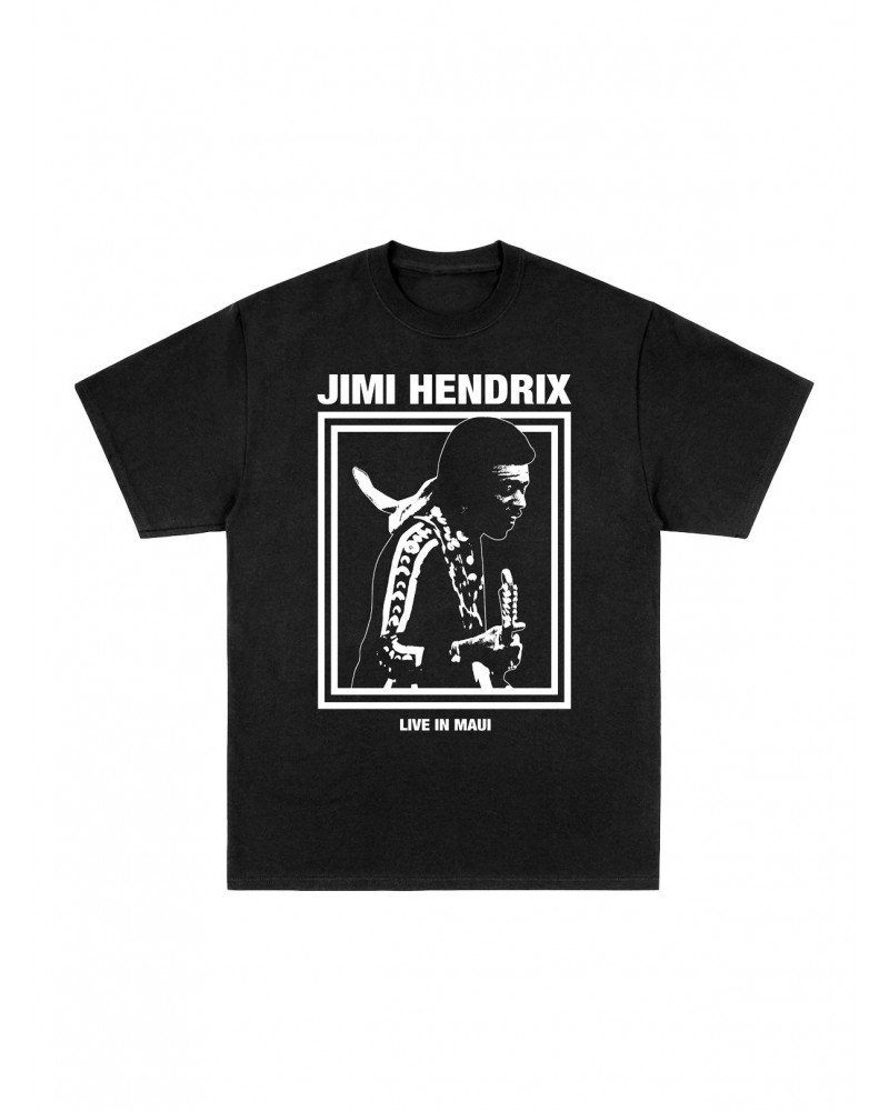 Jimi Hendrix BLACK MAUI PHOTO TEE $13.20 Shirts