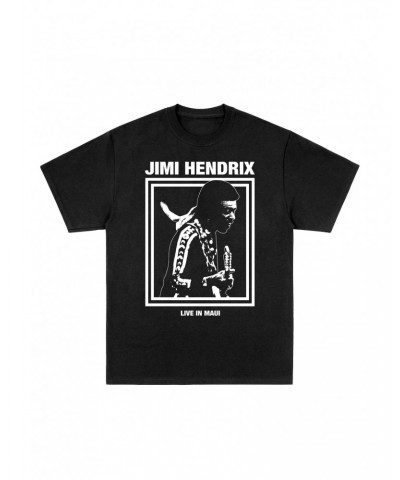 Jimi Hendrix BLACK MAUI PHOTO TEE $13.20 Shirts