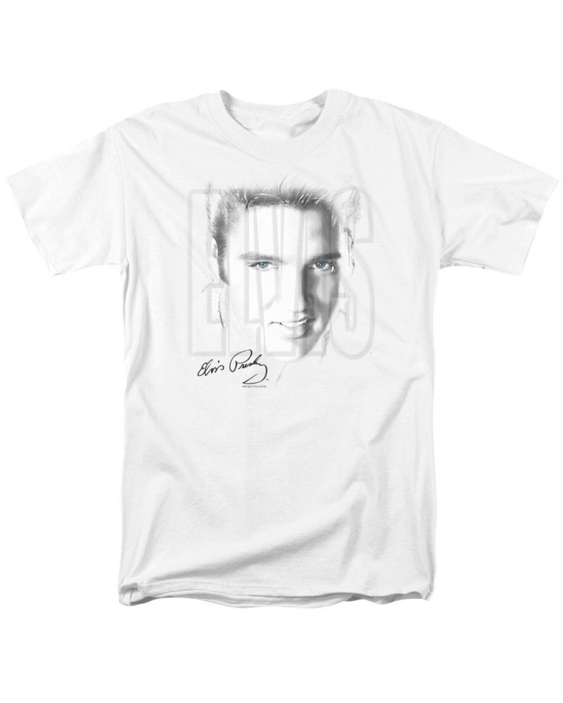 Elvis Presley Shirt | BLUE EYES T Shirt $5.76 Shirts