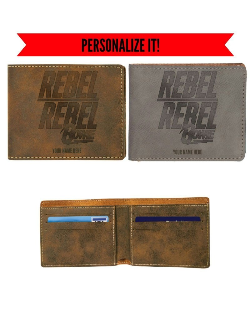 David Bowie Rebel Vegan Leather Wallet $16.45 Accessories