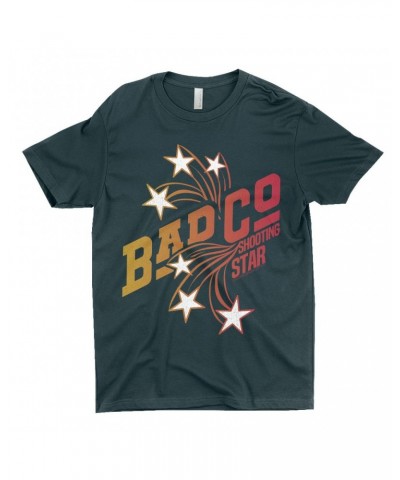 Bad Company T-Shirt | Ombre Shooting Star Distressed Shirt $10.48 Shirts