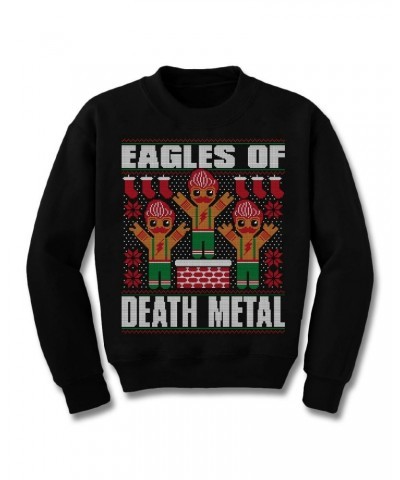 Eagles Of Death Metal Gingerbread Man Ugly Sweatshirt $19.18 Sweatshirts