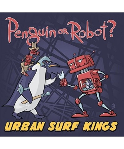 Urban Surf Kings PENGUIN OR ROBOT Vinyl Record $5.70 Vinyl