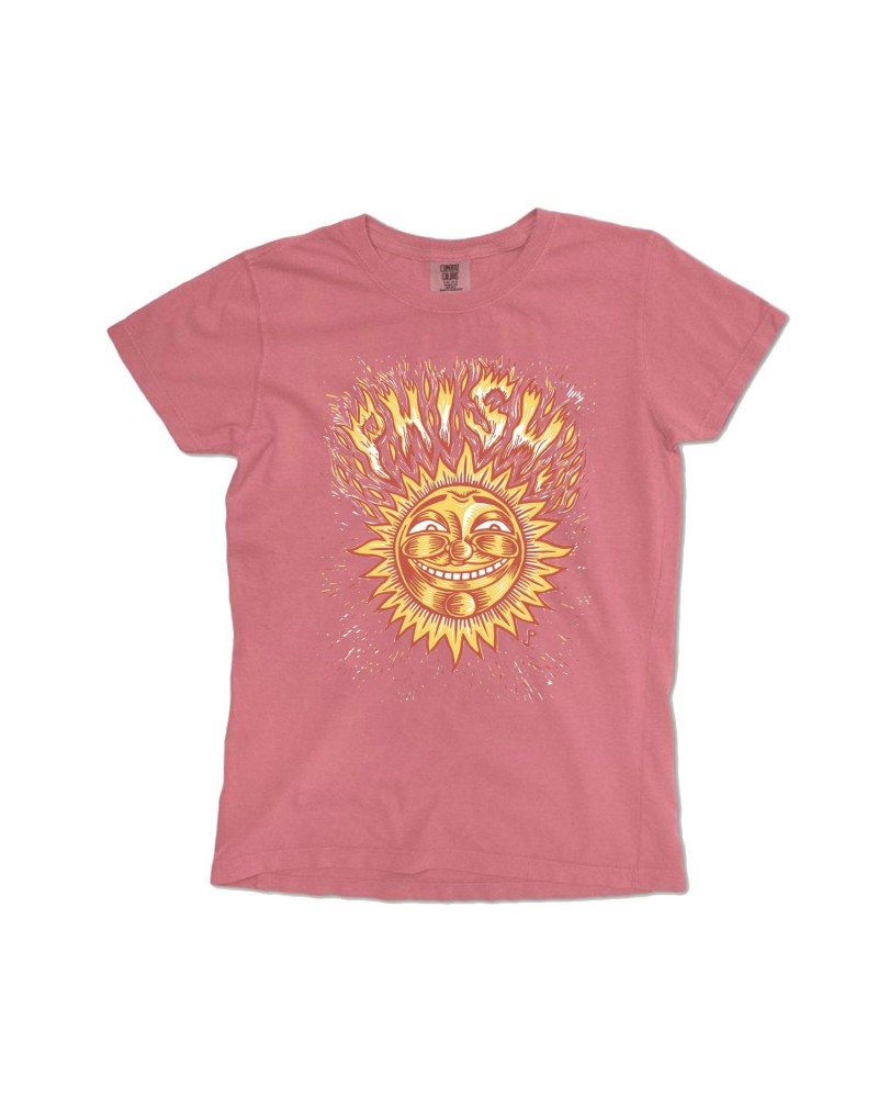 Phish Women’s Pollock Sun Tee on Watermelon $8.00 Shirts