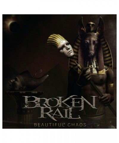 BrokenRail BEAUTIFUL CHAOS (GOLD & SILVER VINYL) Vinyl Record $5.80 Vinyl