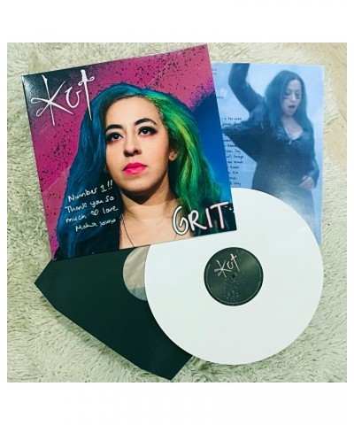 The Kut GRIT' Signed White 12" Vinyl Album - Limited Edition $13.14 Vinyl