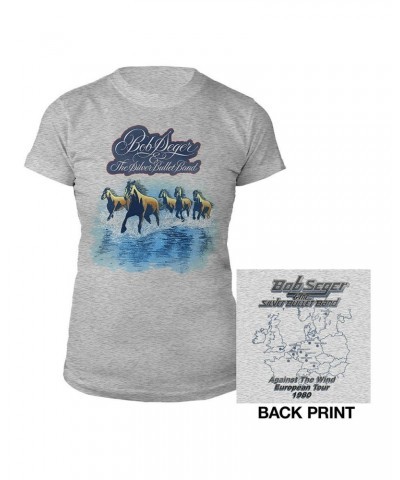 Bob Seger & The Silver Bullet Band Against the Wind Vintage Tour Ladies Tee $8.98 Shirts