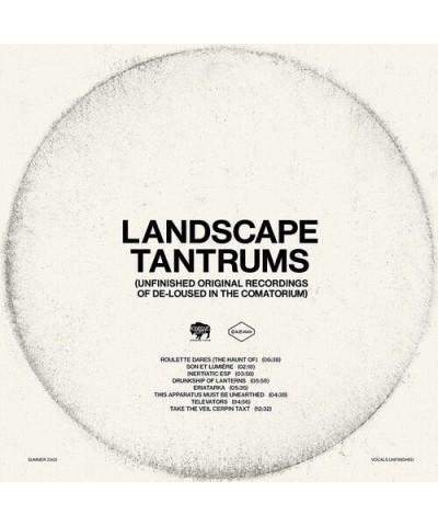 The Mars Volta Landscape Tantrums - Unfinished Original Recording Vinyl Record $7.42 Vinyl