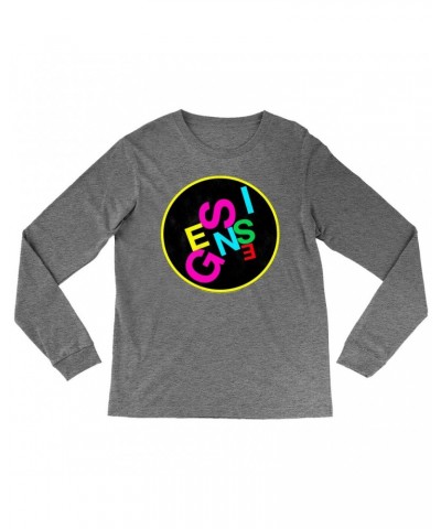 Genesis Heather Long Sleeve Shirt | Logo Neon Shirt $14.38 Shirts