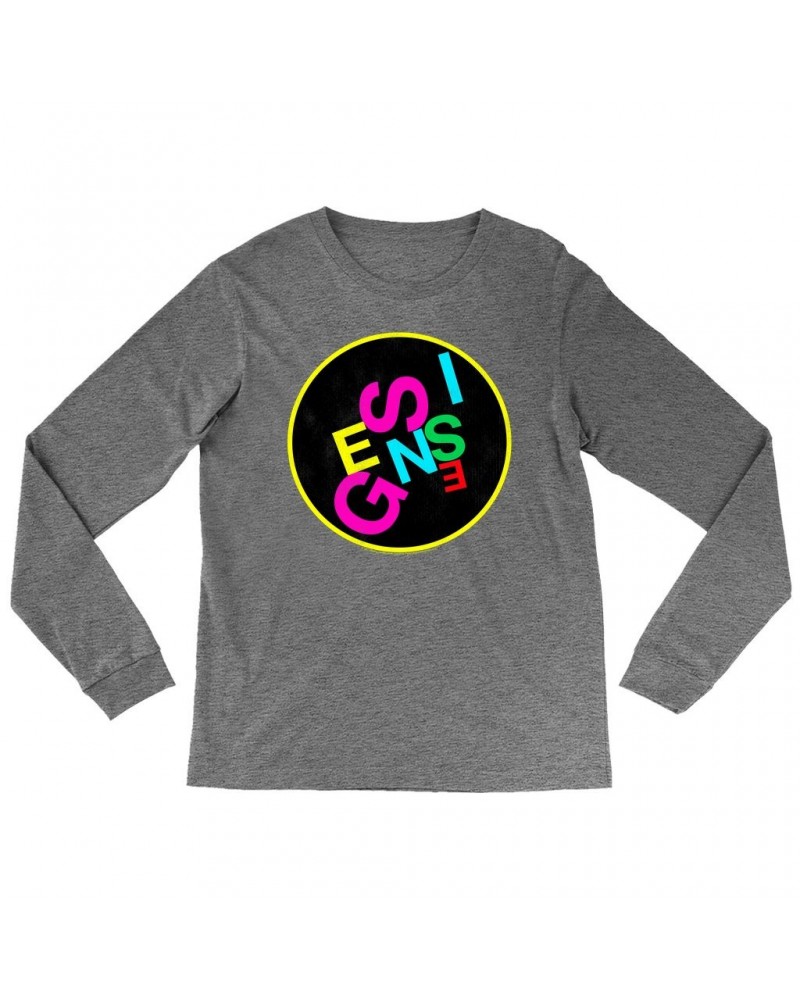 Genesis Heather Long Sleeve Shirt | Logo Neon Shirt $14.38 Shirts