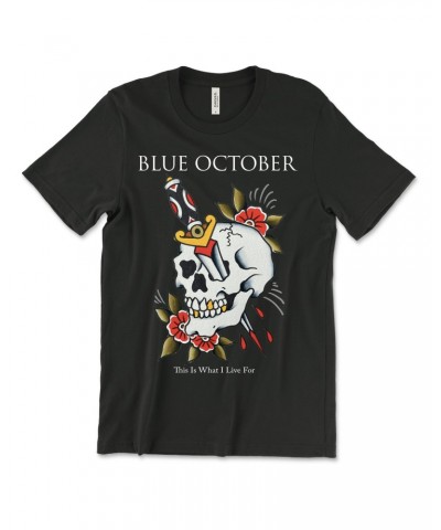 Blue October TIWILF Tour Tee - OCT/NOV Dates (Black) $12.90 Shirts