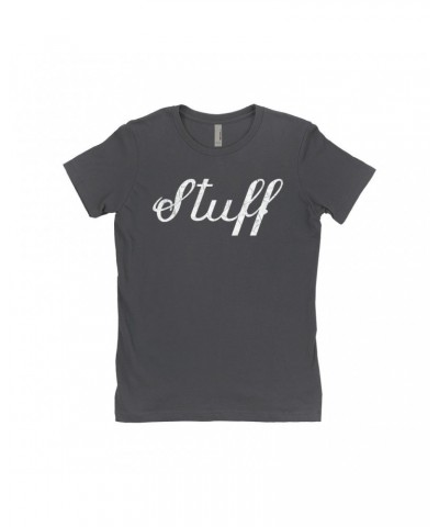 Joe Cocker Ladies' Boyfriend T-Shirt | Stuff Script Design Worn By Shirt $11.23 Shirts