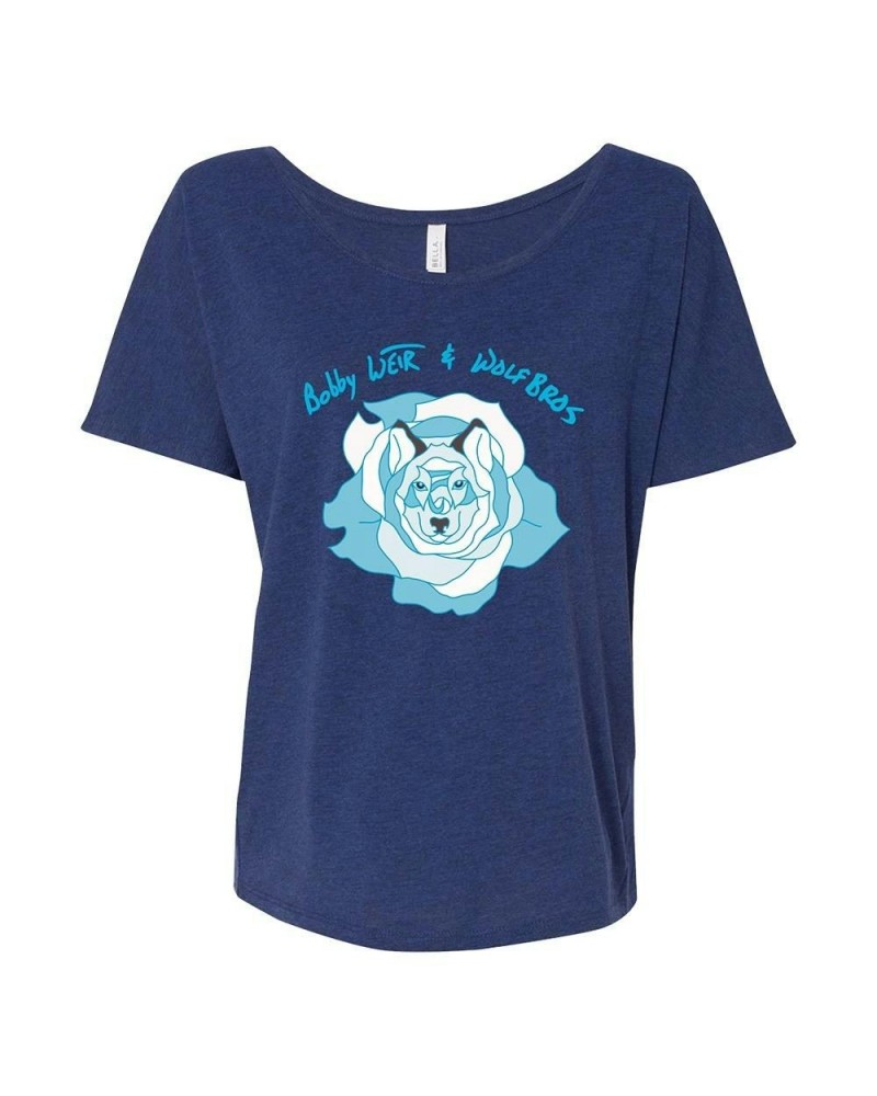 Bob Weir Bobby Weir and Wolf Bros Rose Ladies Tee $20.00 Shirts