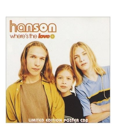 Hanson WHERE'S THE LOVE / LOOK AT YOU CD $5.16 CD