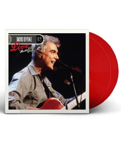 David Byrne Live From Austin Tx (Red Vinyl) Vinyl Record $14.75 Vinyl